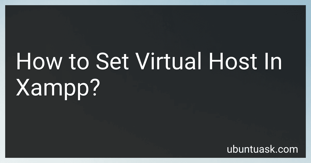 How to Set Virtual Host In Xampp? image