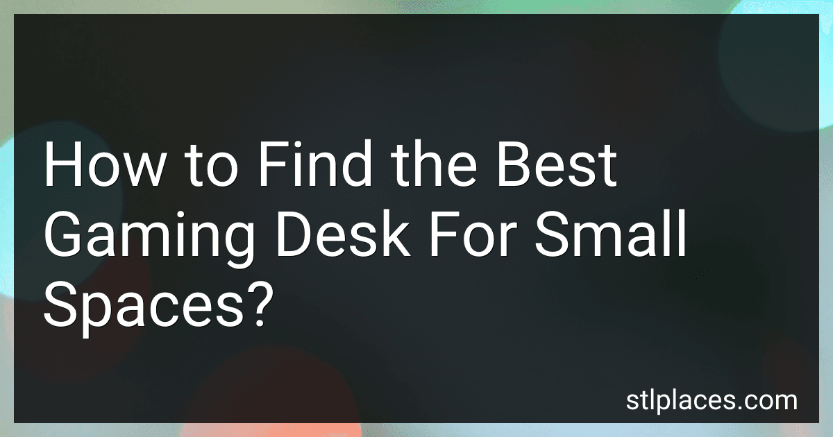 How to Find the Best Gaming Desk For Small Spaces? preview
