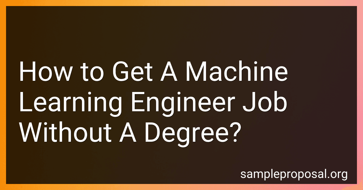 How to Get A Machine Learning Engineer Job Without A Degree? image