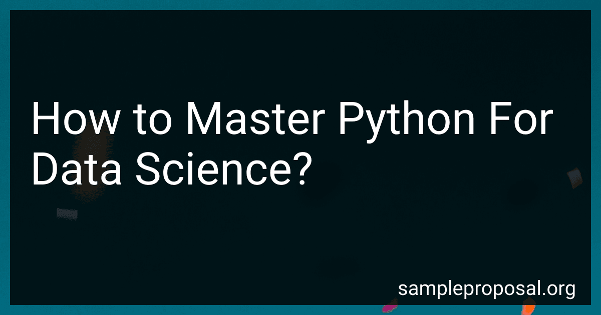 How to Master Python For Data Science? image