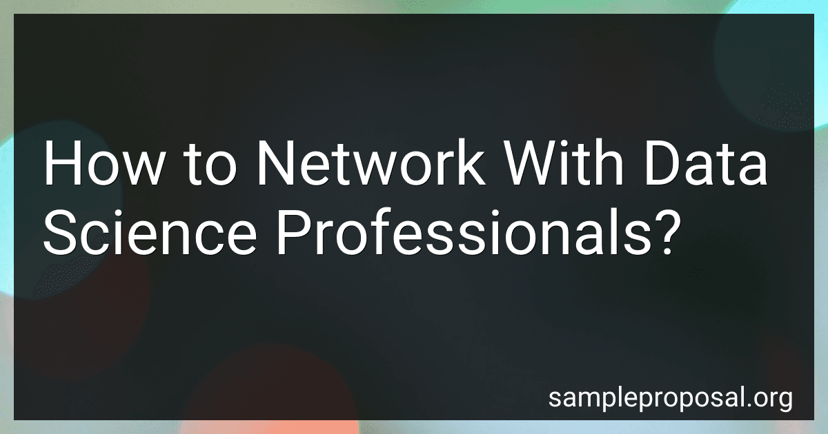 How to Network With Data Science Professionals? image