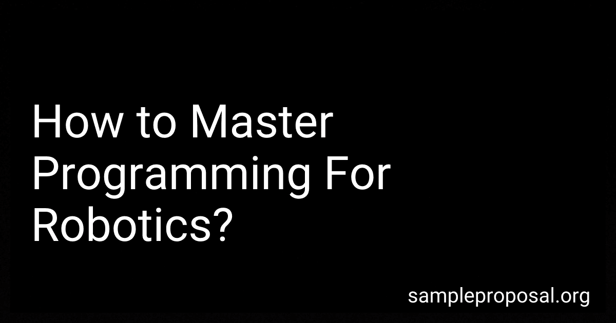 How to Master Programming For Robotics? image