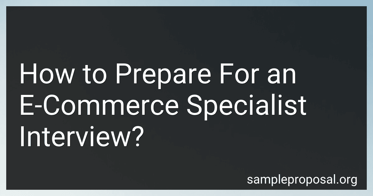 How to Prepare For an E-Commerce Specialist Interview? image