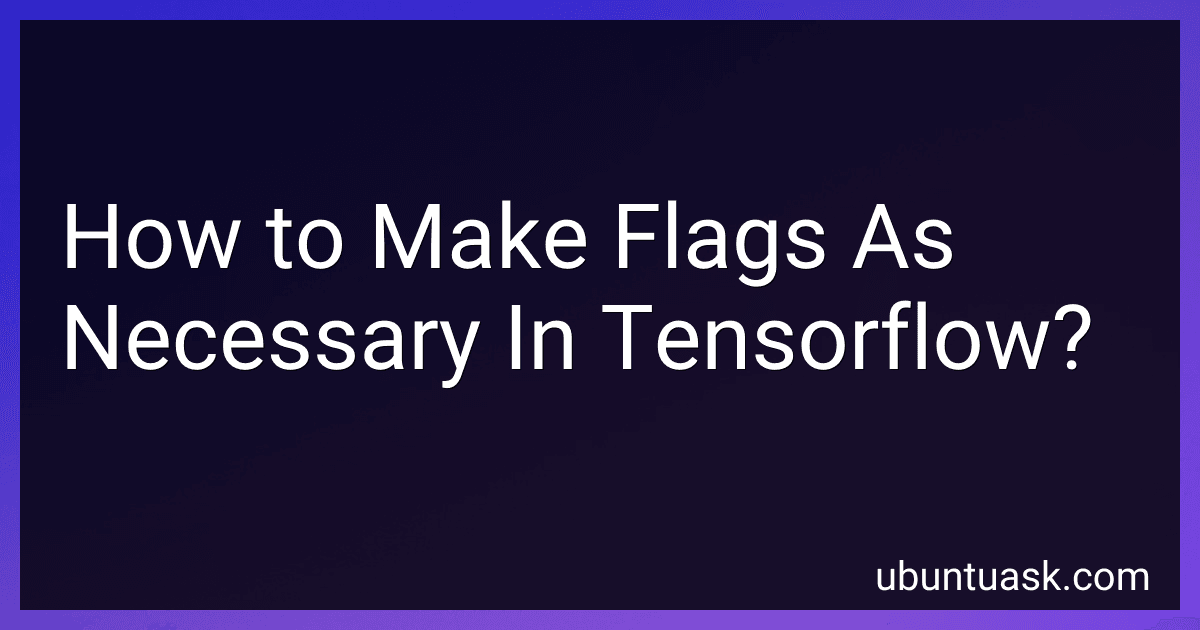 How to Make Flags As Necessary In Tensorflow? image