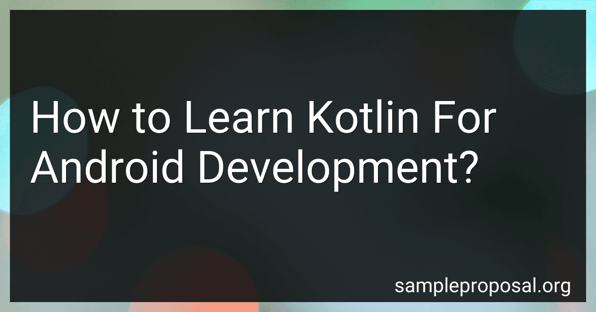 How to Learn Kotlin For Android Development? image