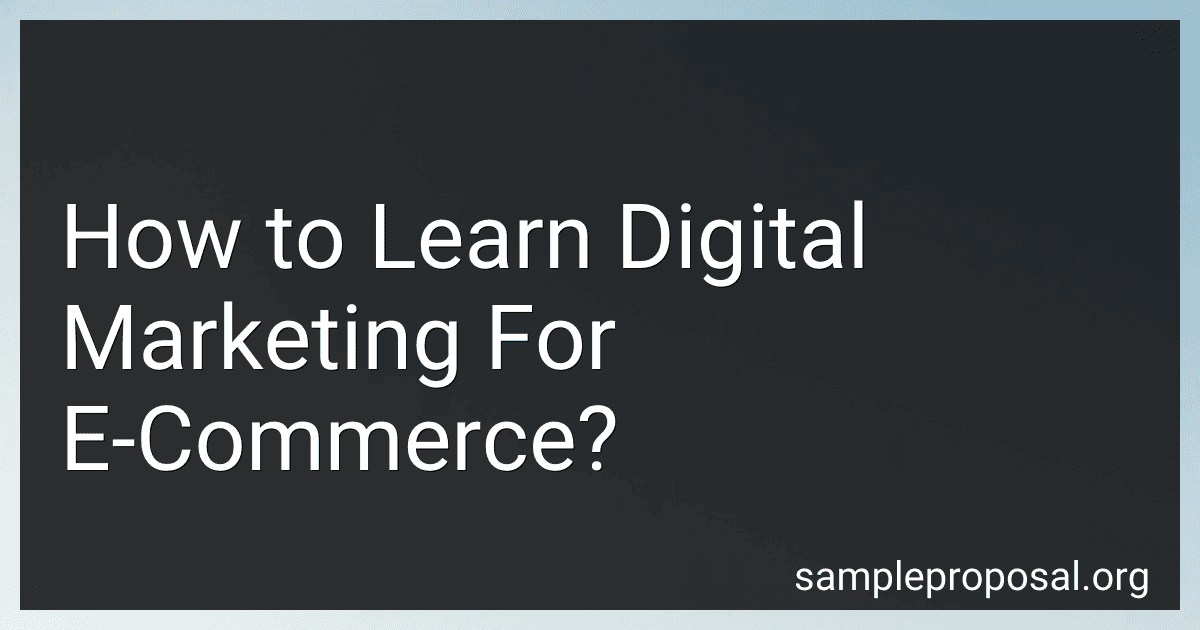 How to Learn Digital Marketing For E-Commerce? image