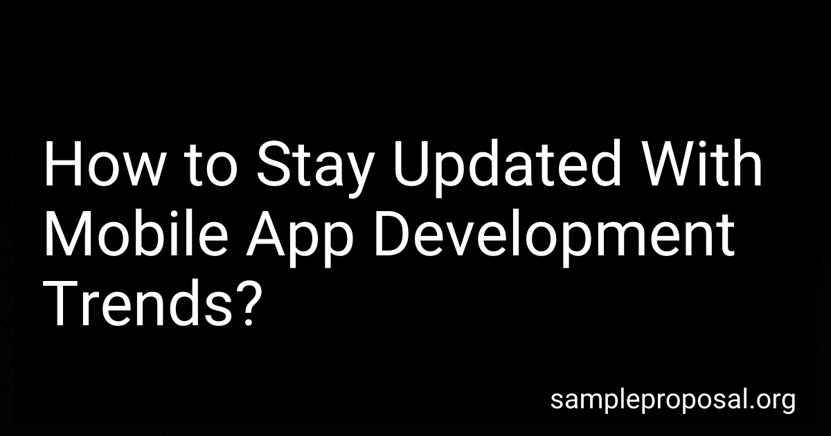 How to Stay Updated With Mobile App Development Trends? image