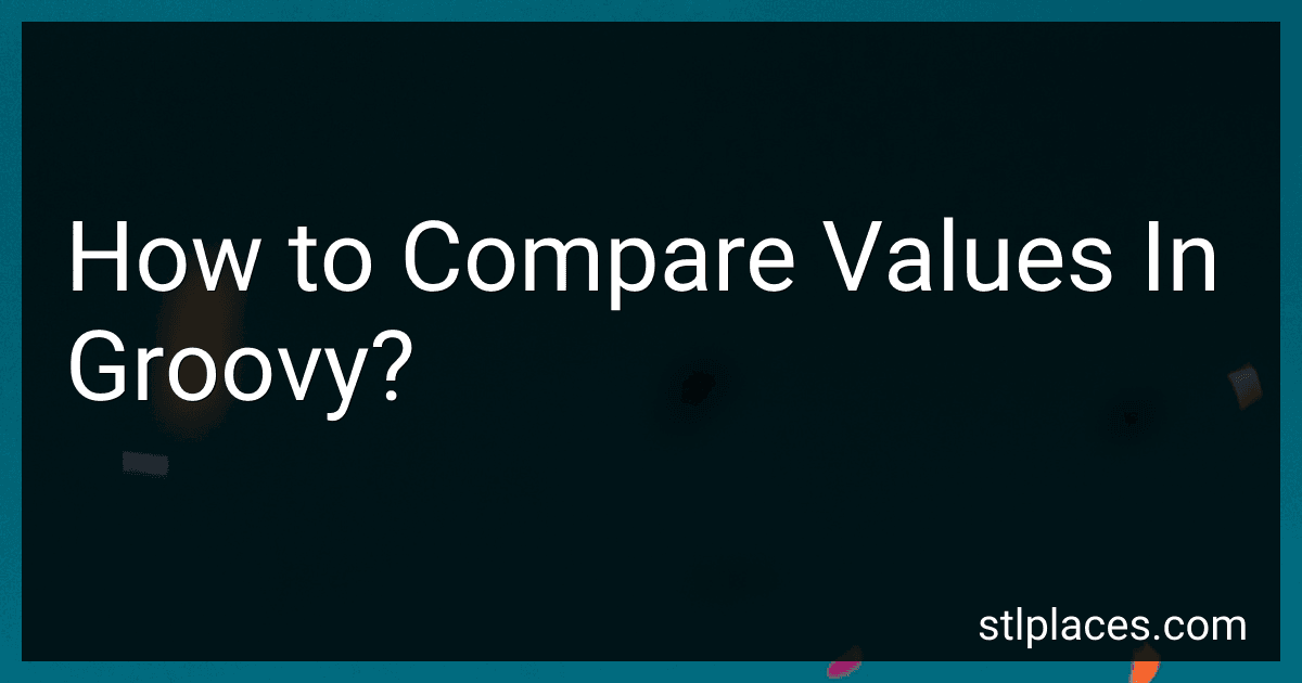 How to Compare Values In Groovy? preview