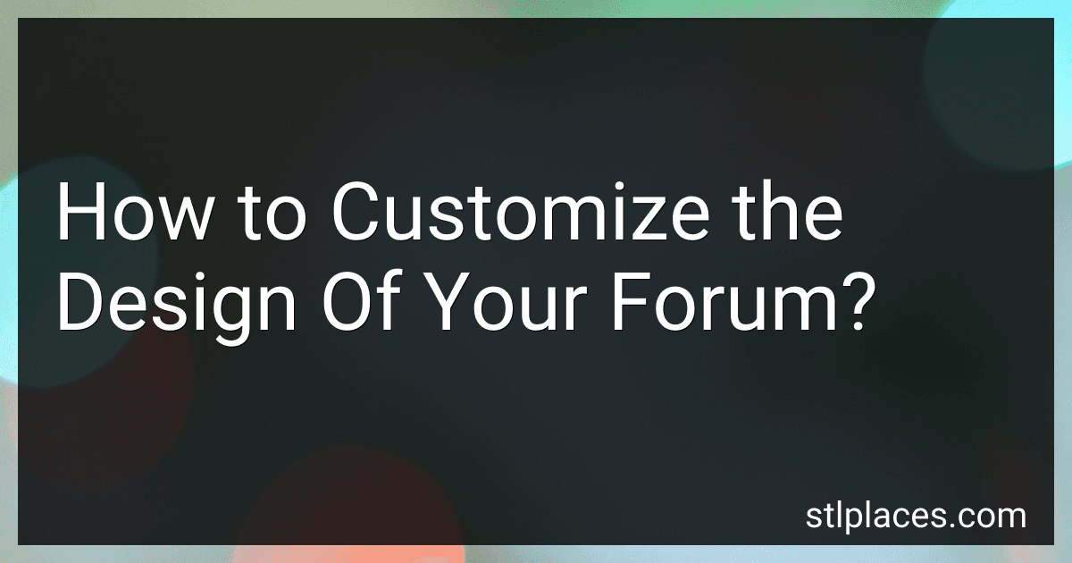 How to Customize the Design Of Your Forum? preview