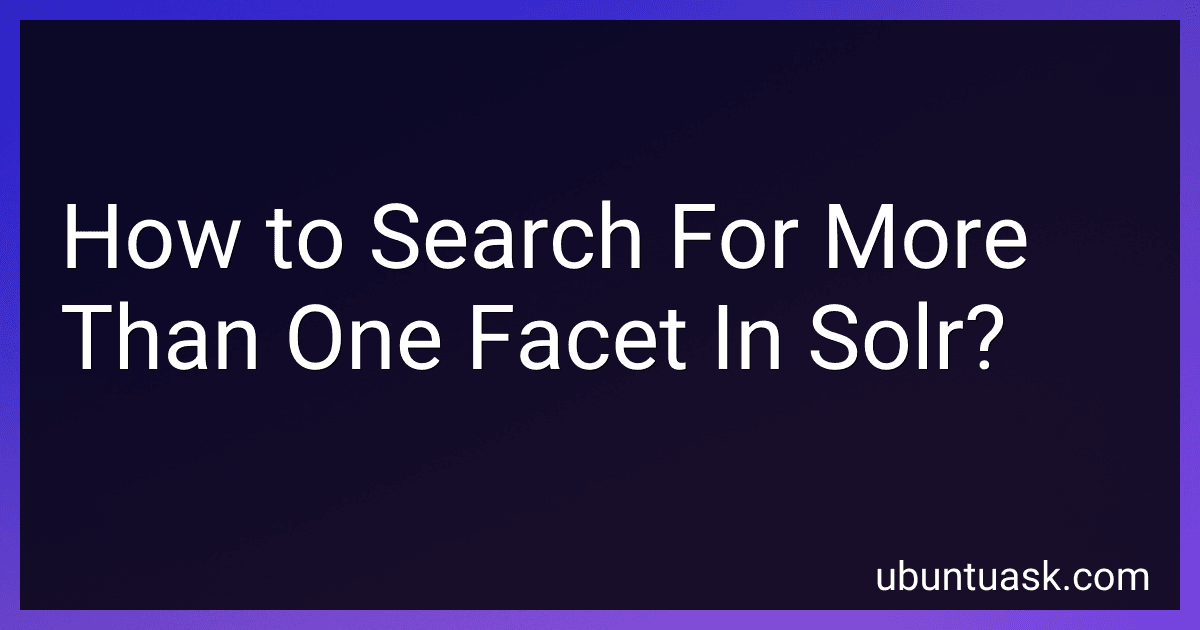 How to Search For More Than One Facet In Solr? image