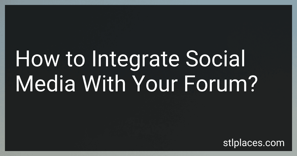 How to Integrate Social Media With Your Forum? preview