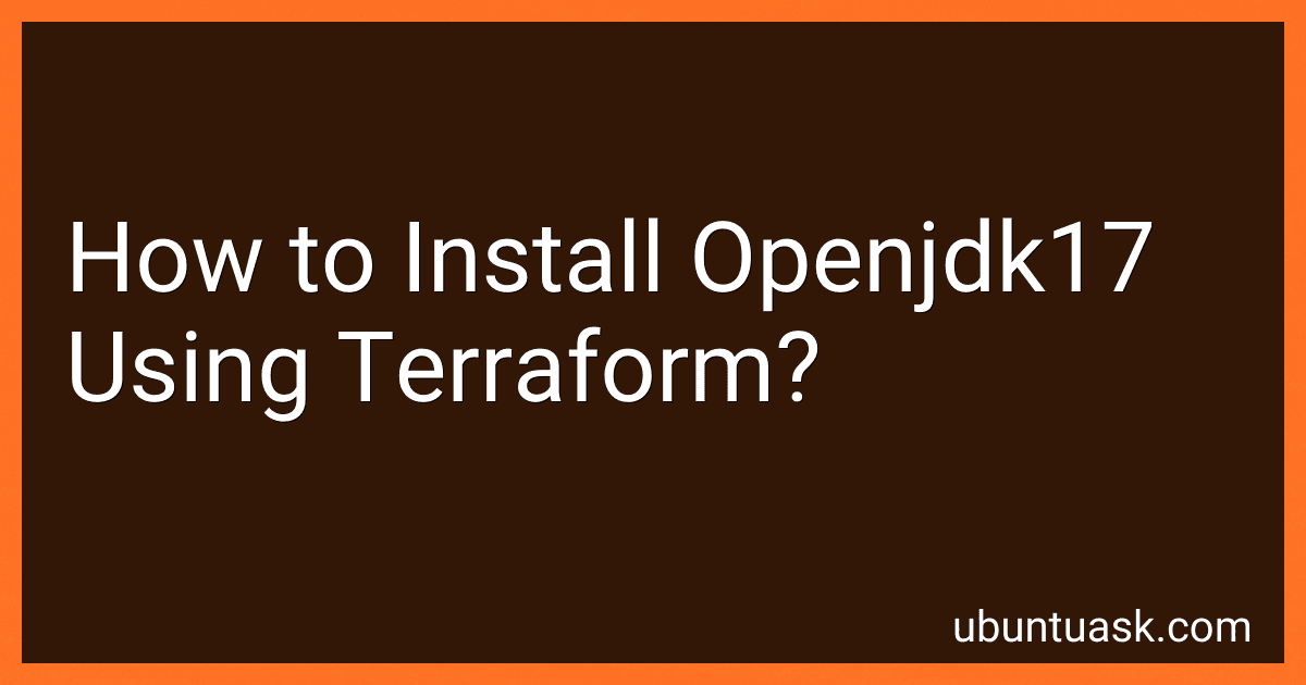 How to Install Openjdk17 Using Terraform? image