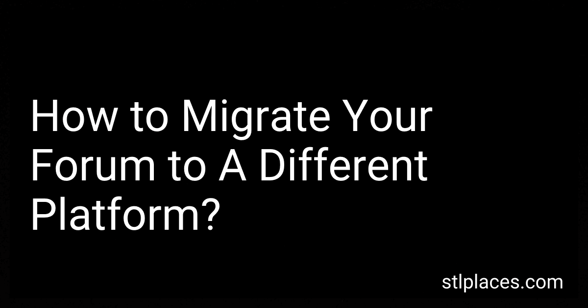 How to Migrate Your Forum to A Different Platform? preview