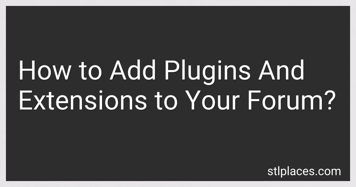 How to Add Plugins And Extensions to Your Forum? preview
