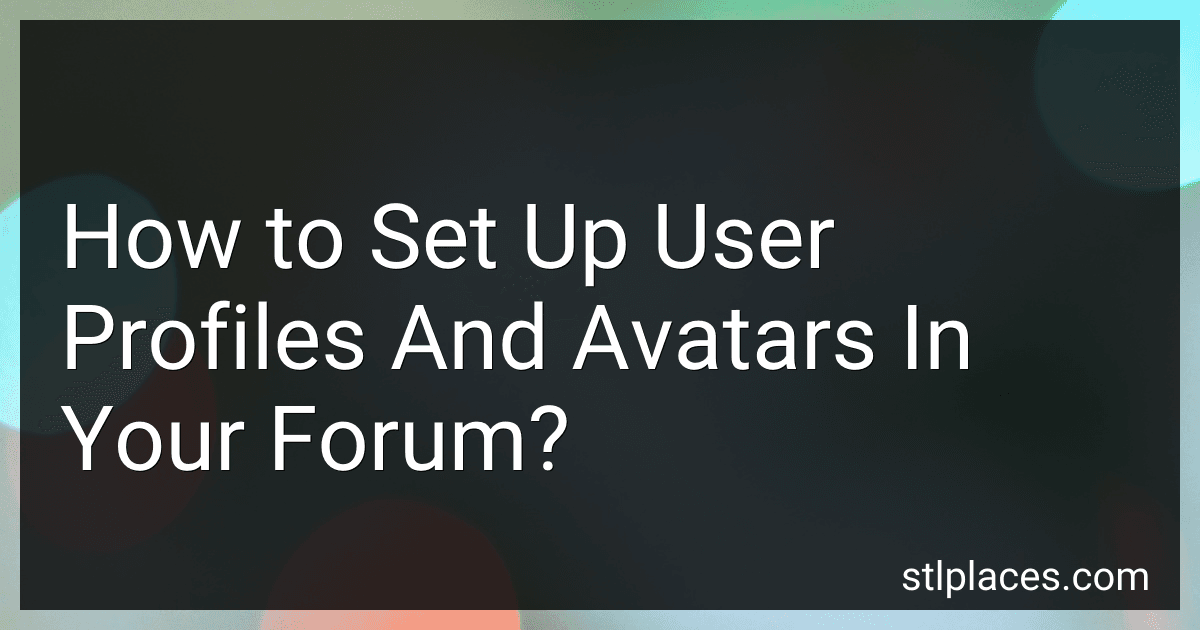 How to Set Up User Profiles And Avatars In Your Forum? image