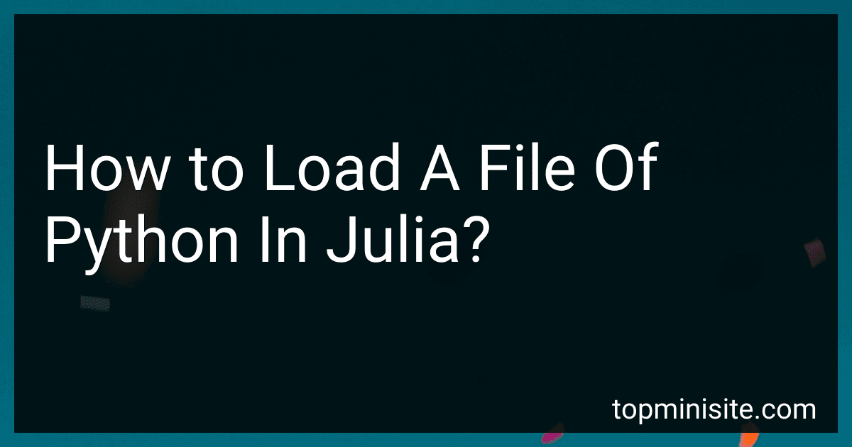 How to Load A File Of Python In Julia? image