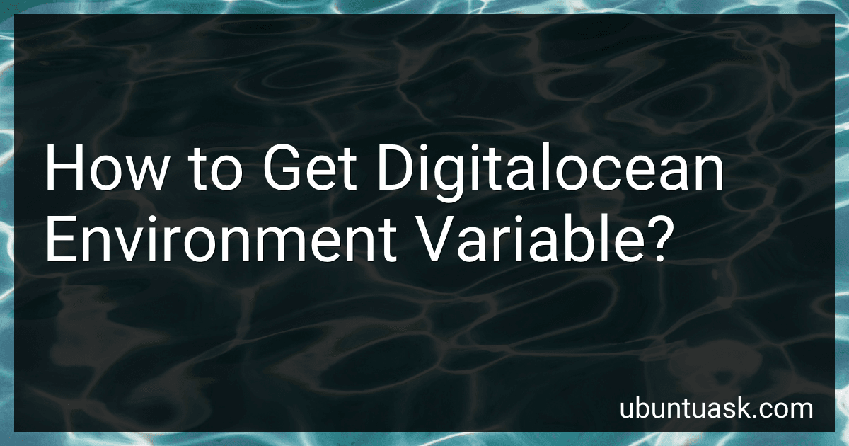 How to Get Digitalocean Environment Variable? image