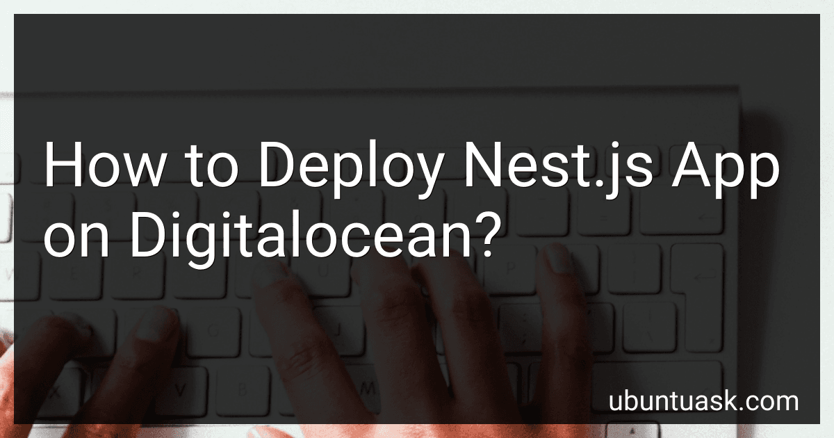 How to Deploy Nest.js App on Digitalocean? image