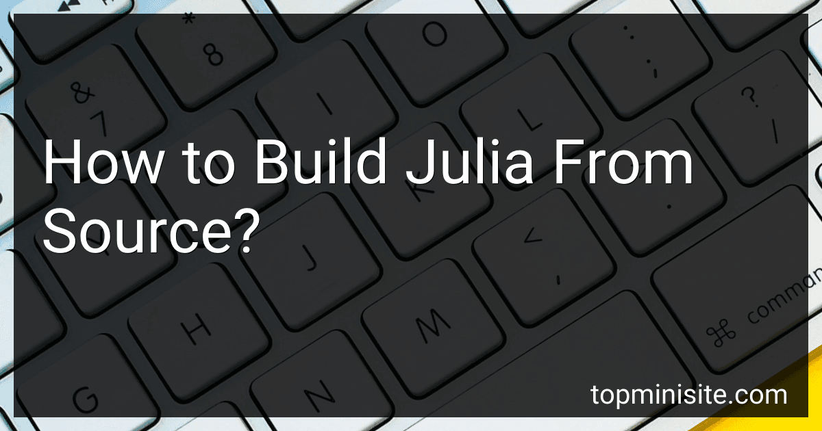 How to Build Julia From Source? image