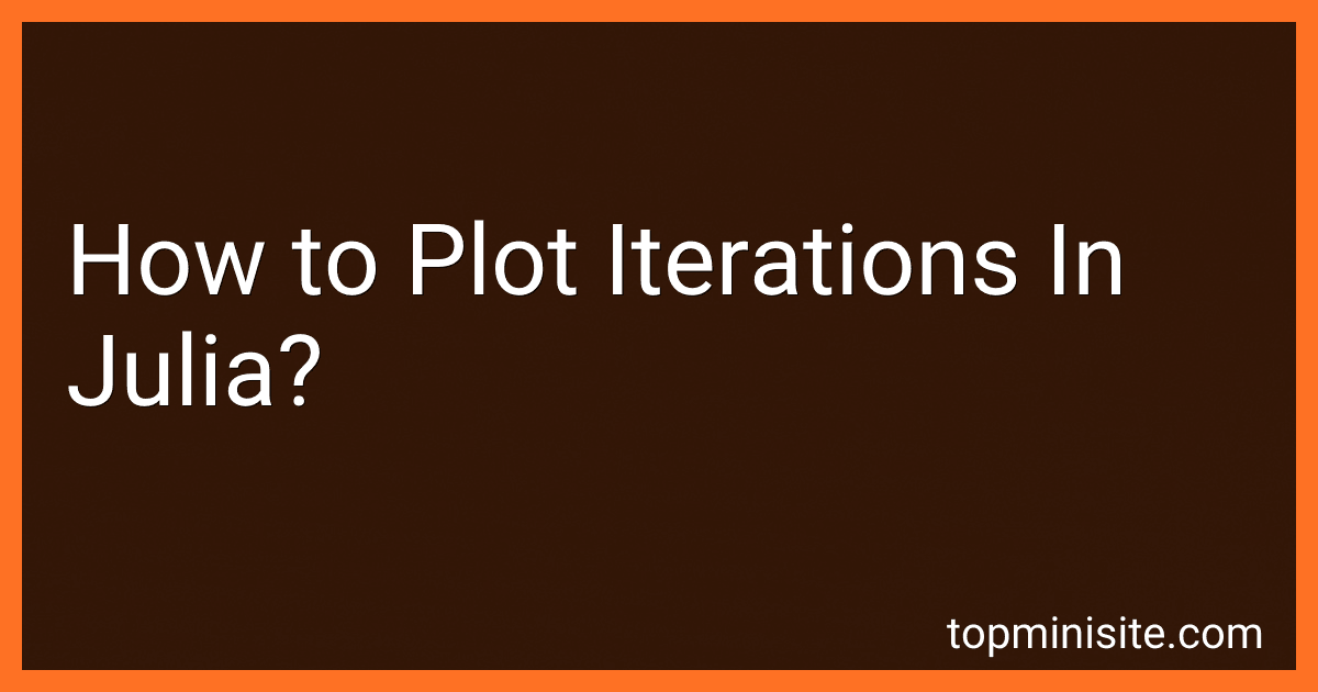 How to Plot Iterations In Julia? image