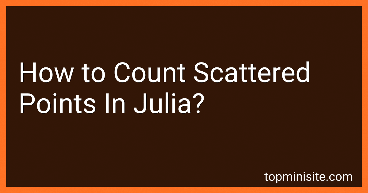 How to Count Scattered Points In Julia? image