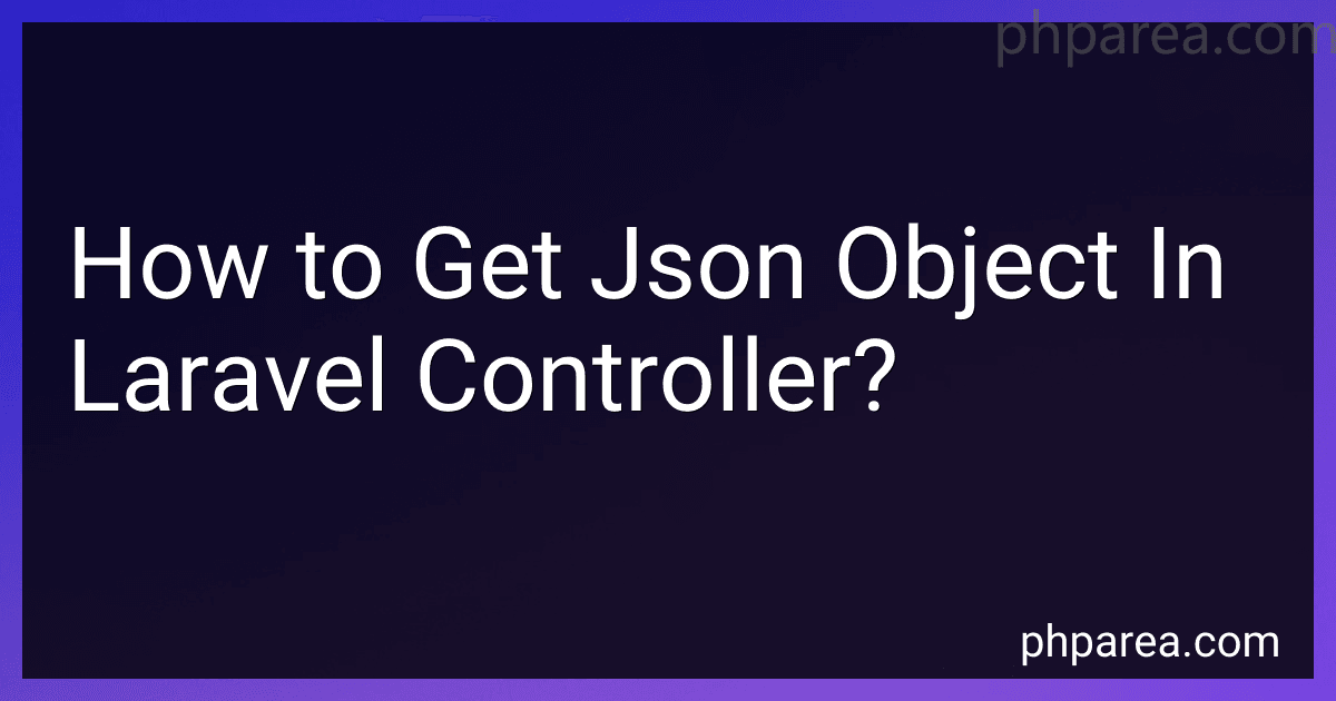How to Get Json Object In Laravel Controller? preview