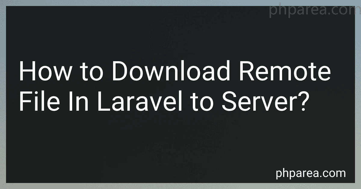 How to Download Remote File In Laravel to Server? image
