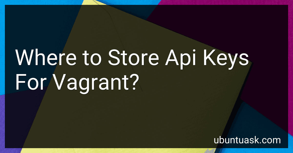Where to Store Api Keys For Vagrant? image