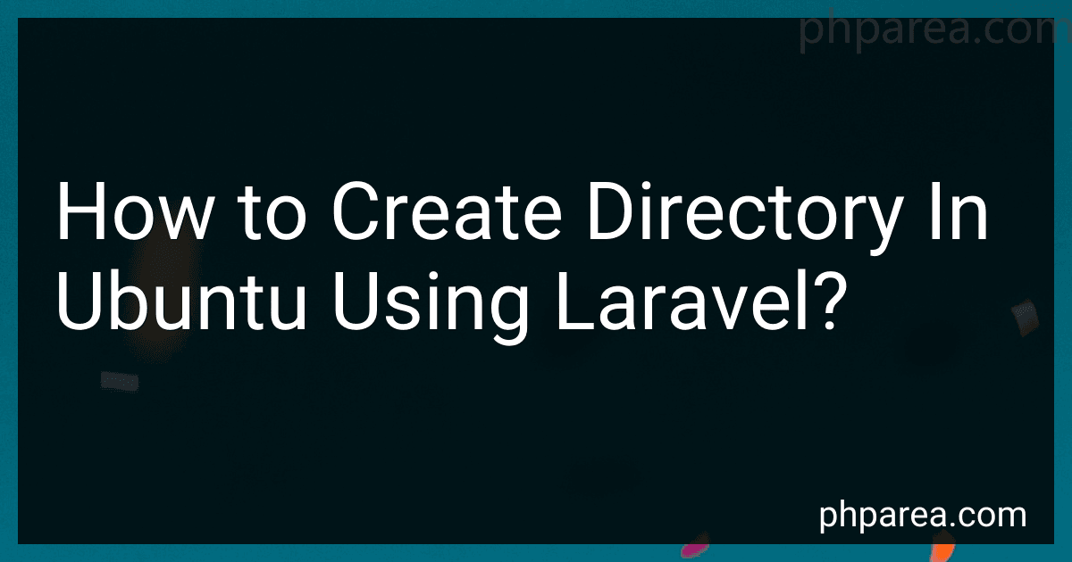 How to Create Directory In Ubuntu Using Laravel? image