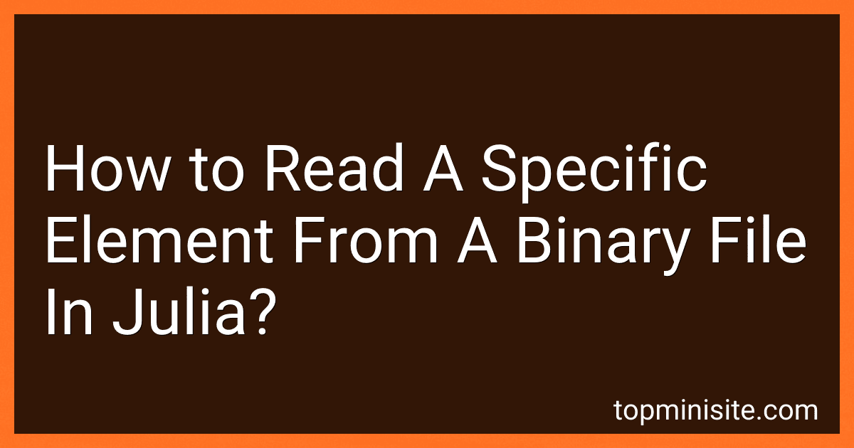 How to Read A Specific Element From A Binary File In Julia? image