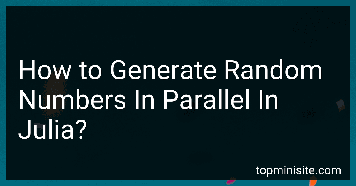 How to Generate Random Numbers In Parallel In Julia? image