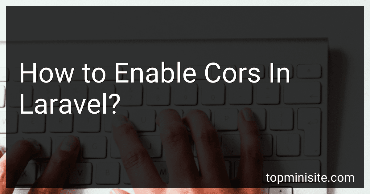 How to Enable Cors In Laravel? image