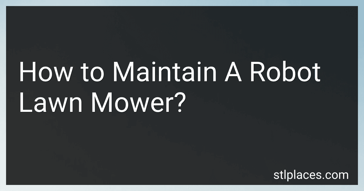 How to Maintain A Robot Lawn Mower? preview