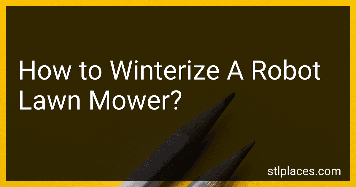 How to Winterize A Robot Lawn Mower? preview