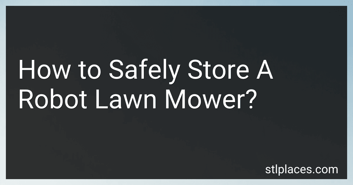 How to Safely Store A Robot Lawn Mower? preview