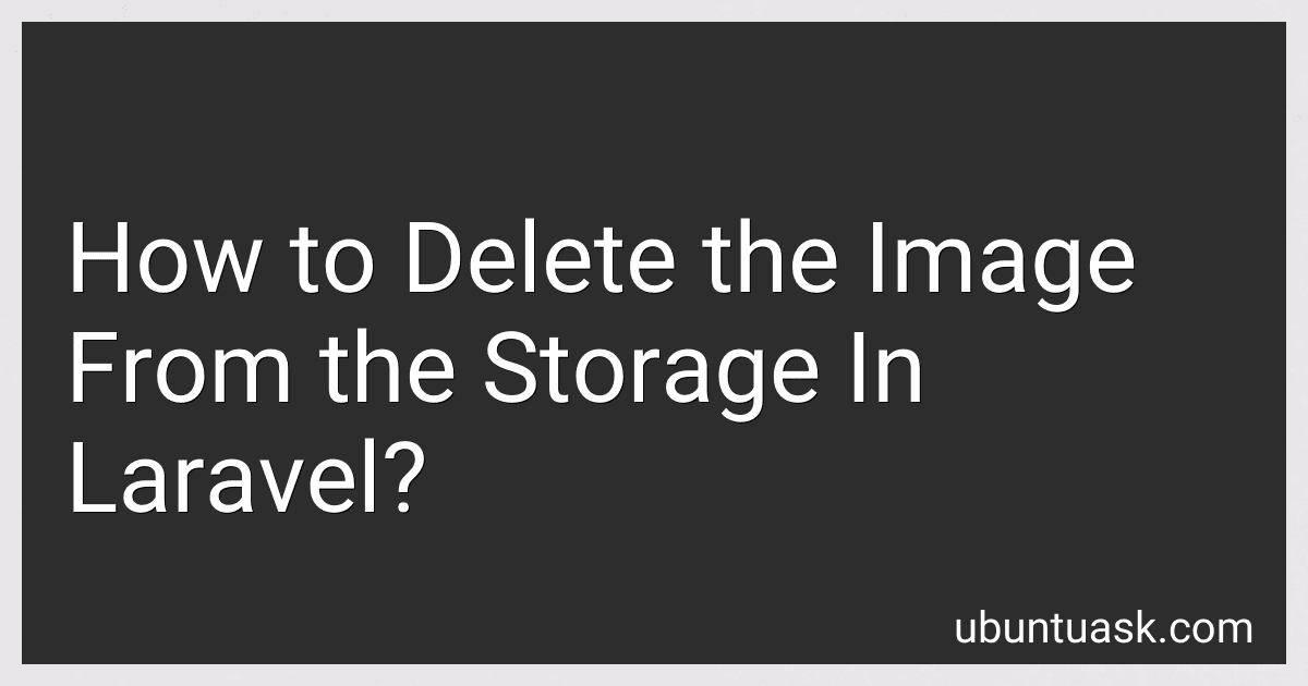 How to Delete the Image From the Storage In Laravel? image