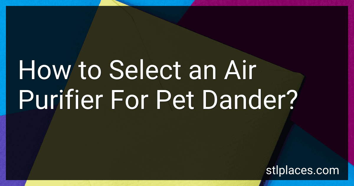 How to Select an Air Purifier For Pet Dander? image