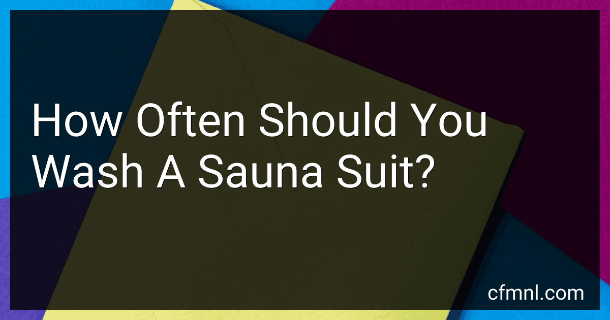 How Often Should You Wash A Sauna Suit? preview