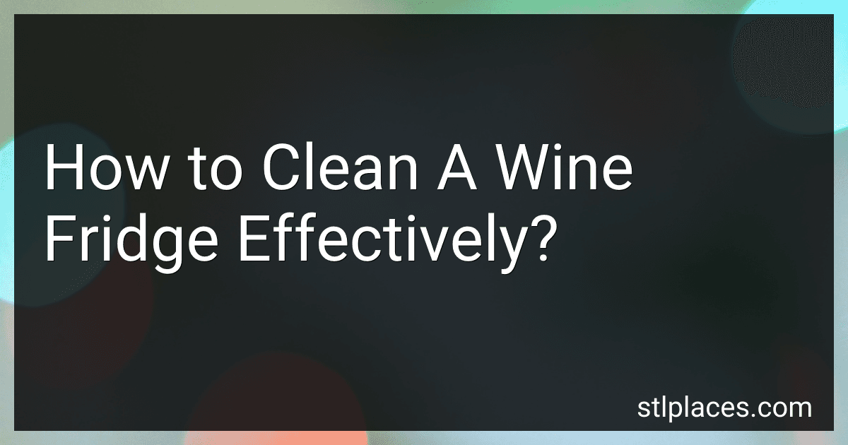 How to Clean A Wine Fridge Effectively? image