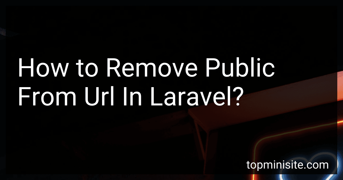 How to Remove Public From Url In Laravel? image