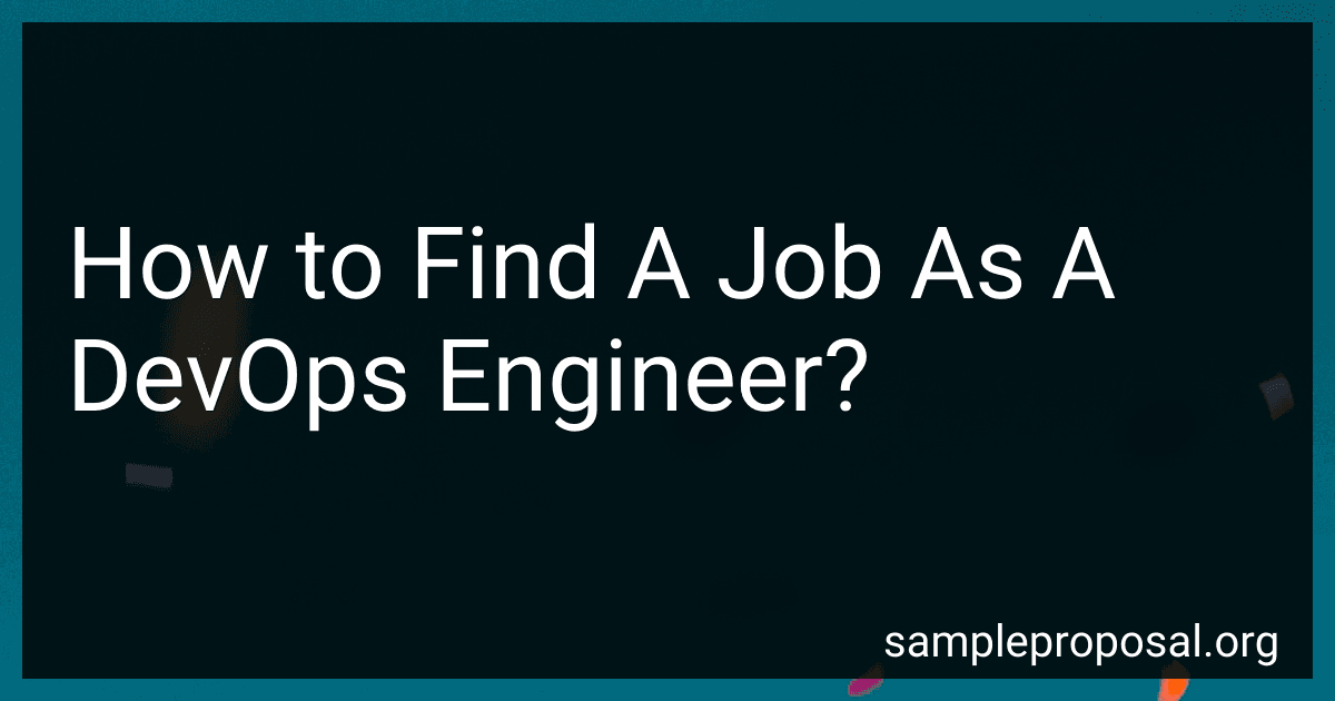 How to Find A Job As A DevOps Engineer? image