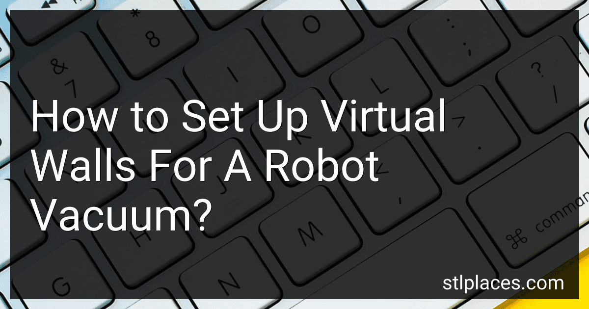 How to Set Up Virtual Walls For A Robot Vacuum? preview