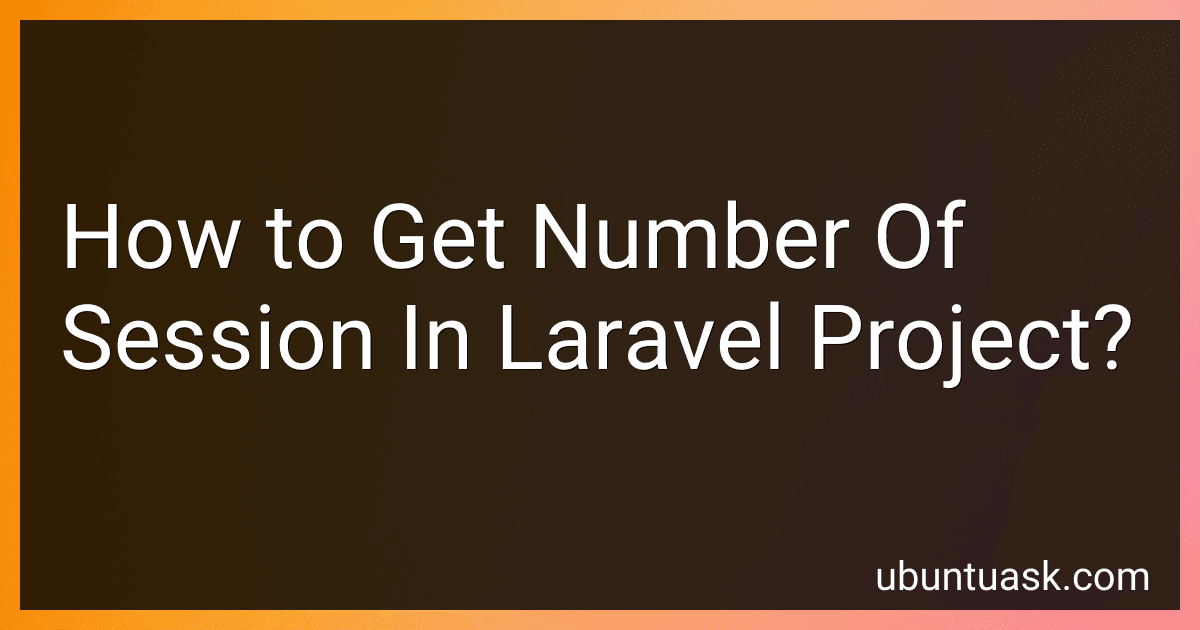 How to Get Number Of Session In Laravel Project? image