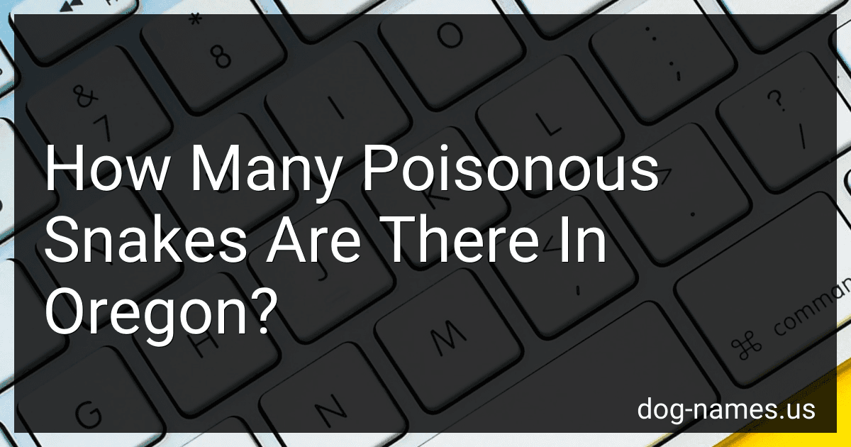 How Many Poisonous Snakes Are There In Oregon? preview