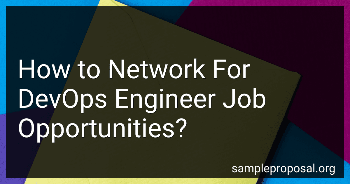 How to Network For DevOps Engineer Job Opportunities? image