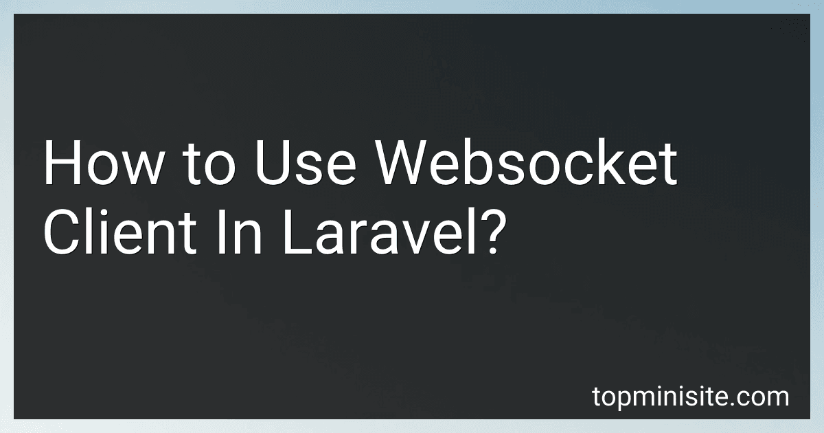 How to Use Websocket Client In Laravel? image