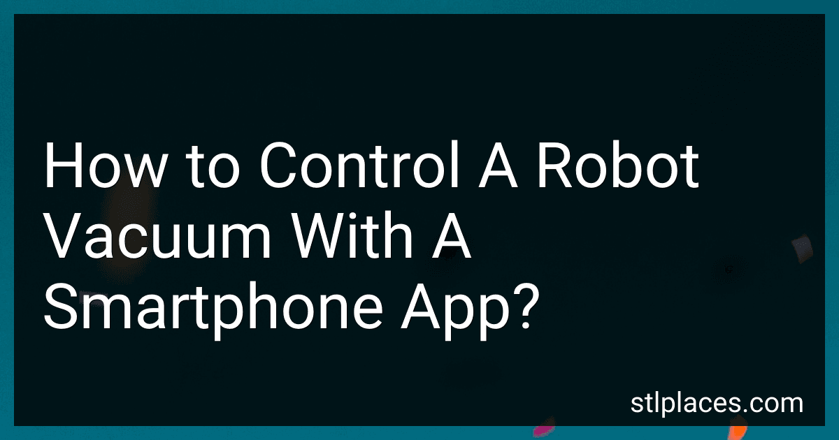 How to Control A Robot Vacuum With A Smartphone App? preview