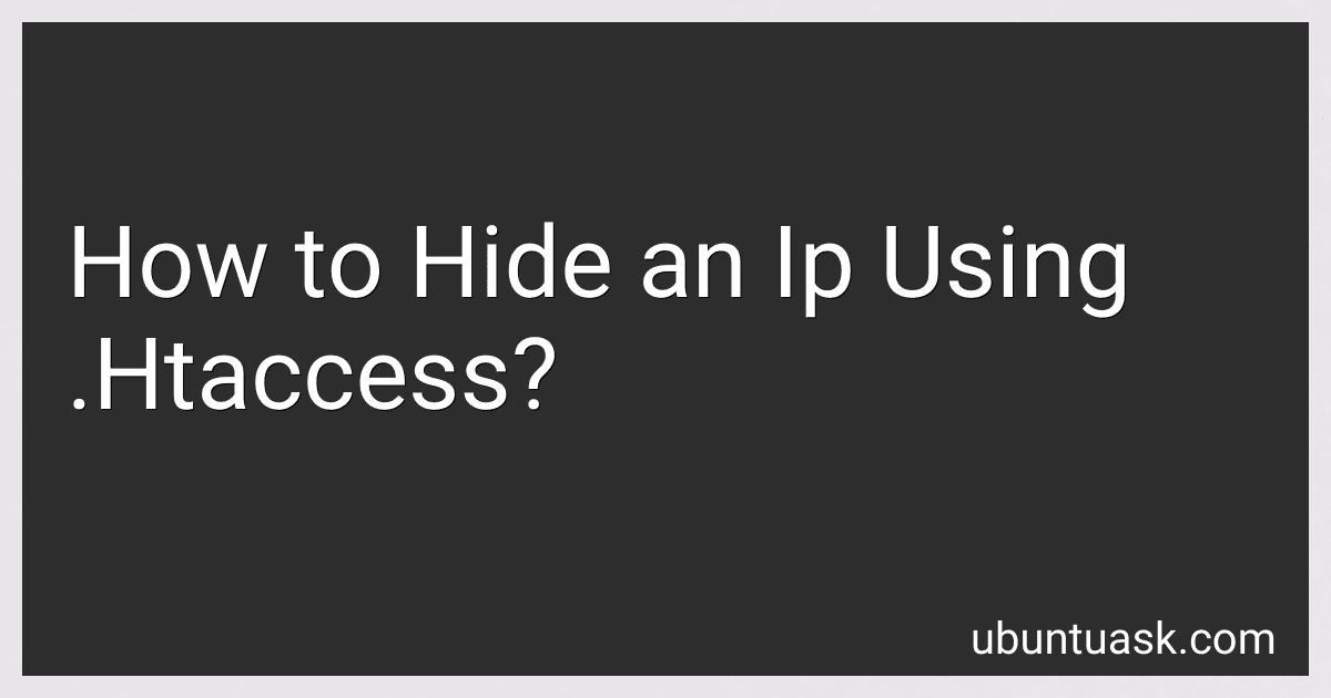 How to Hide an Ip Using .Htaccess? image