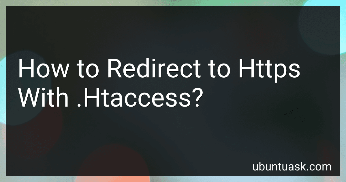 How to Redirect to Https With .Htaccess? image
