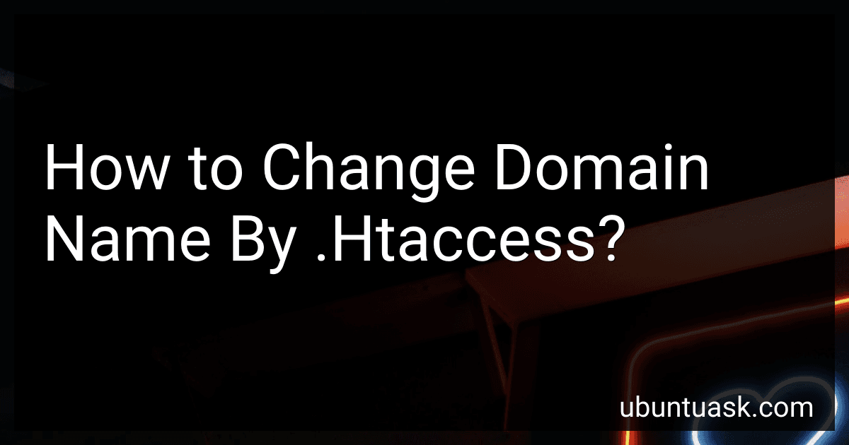 How to Change Domain Name By .Htaccess? image